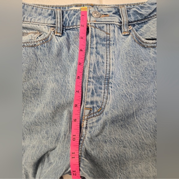 FREE PEOPLE We The Free High-Rise 90s Boyfriend Distressed Jeans - Picture 10 of 13